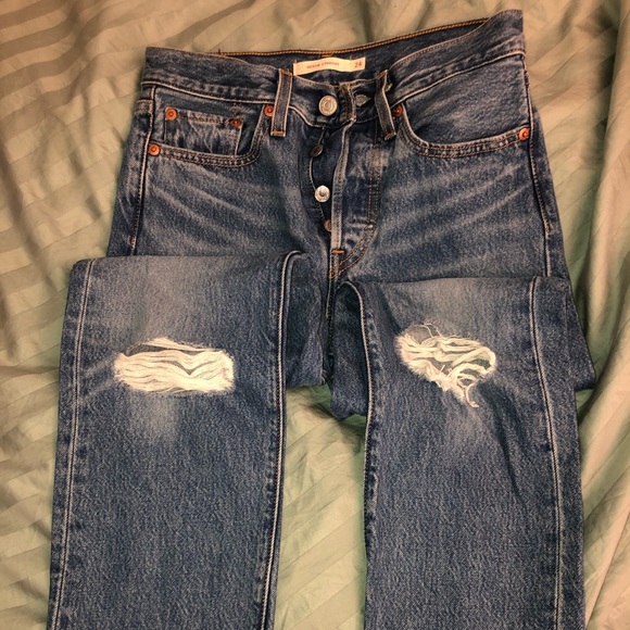 Wedgie Fit 501 Levi Jeans 👖 - Picture 3 of 6